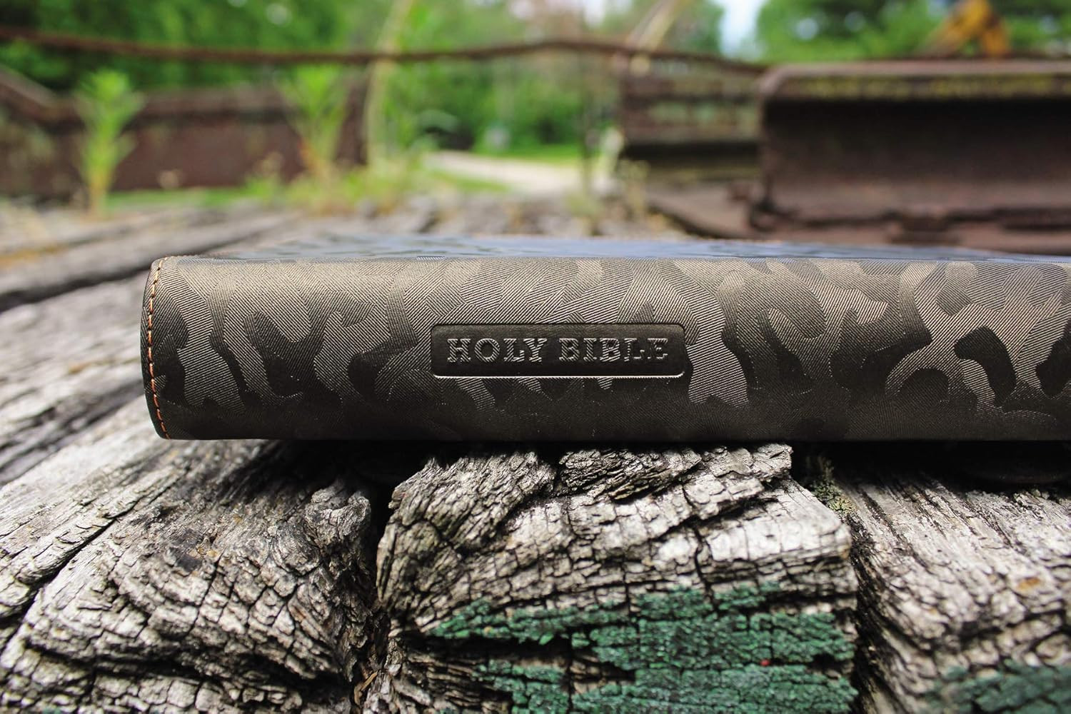 NIV, Boys’ Bible, Leathersoft, Brown Camo, Comfort Print