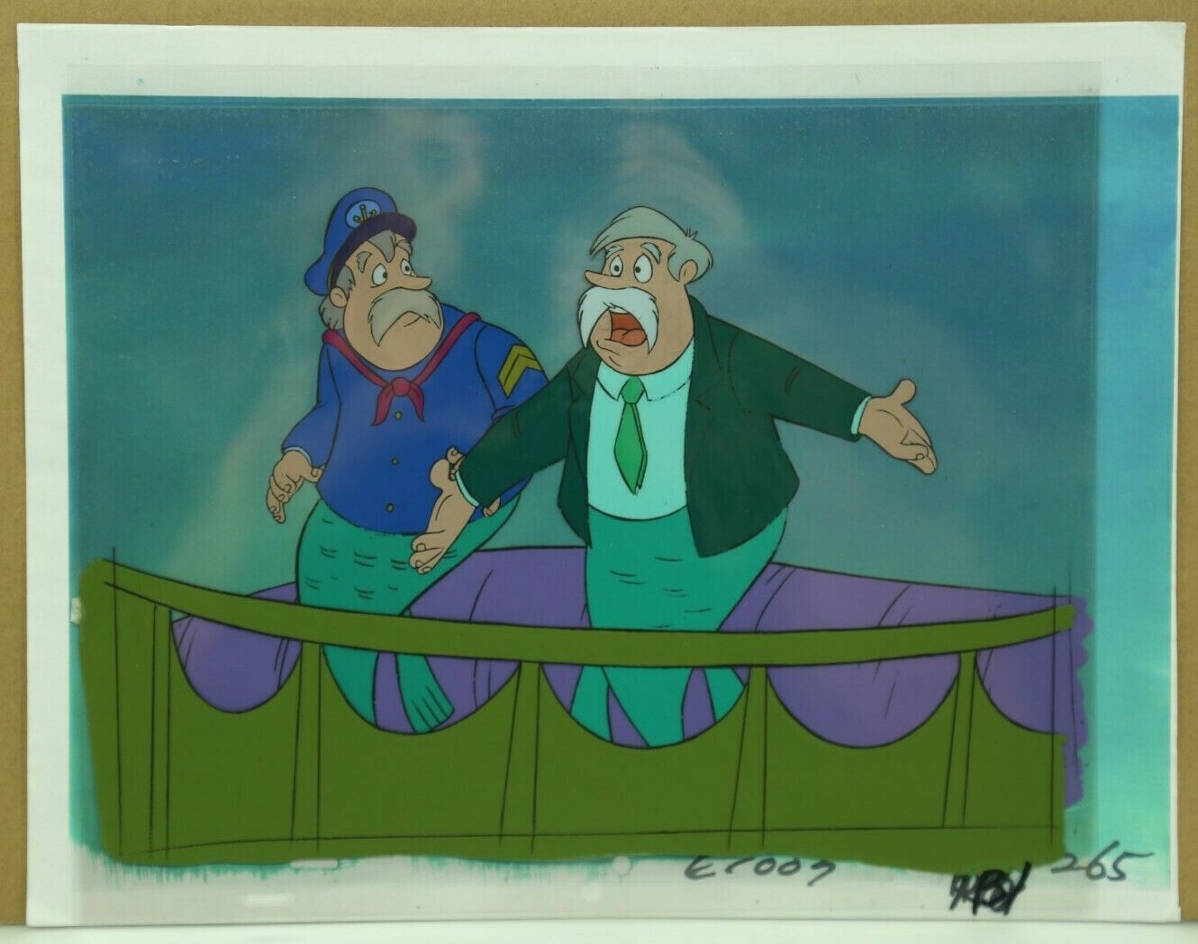 The OZ Kids Original Animation Production Cel & Copied Background (24-11)