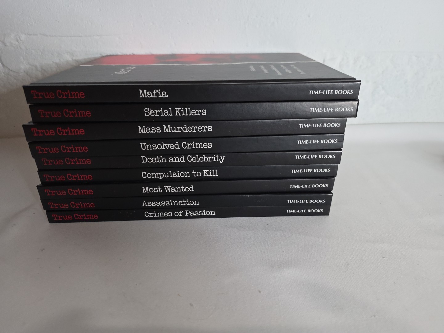 Time-Life Books True Crime Complete Set Of 9 Books Murders, Killers, Mafia, Etc