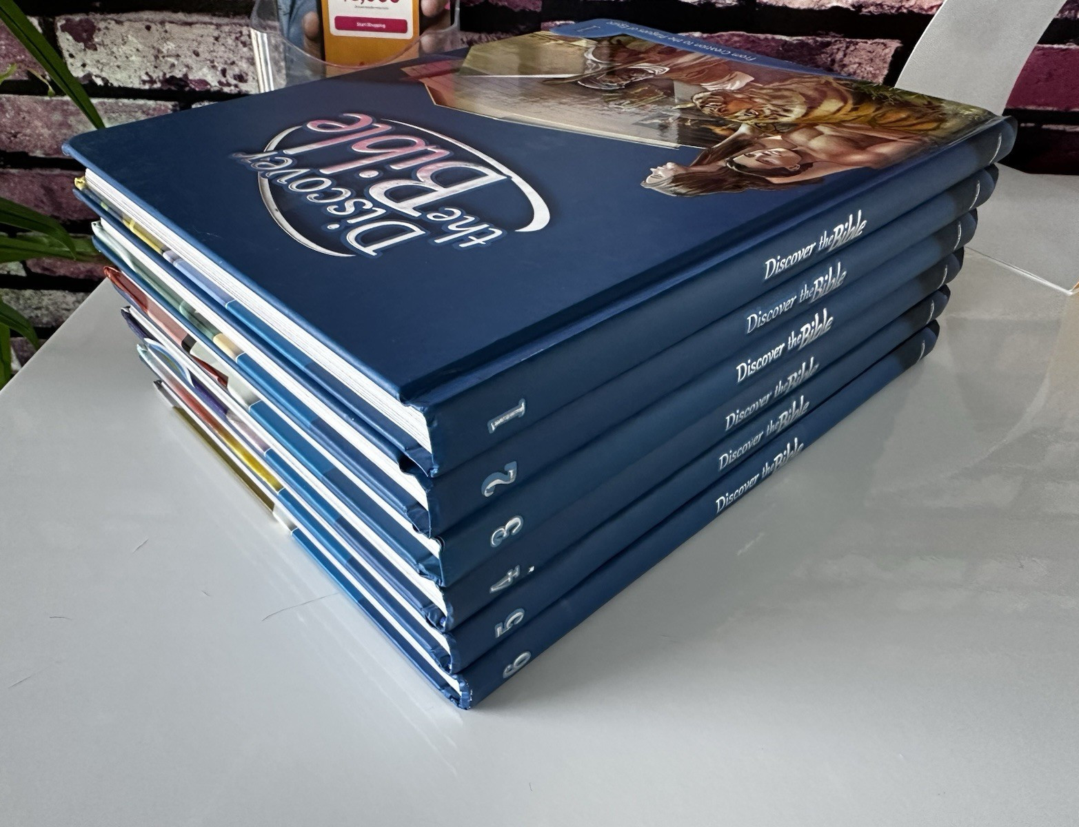 Discover the Bible Complete 6 Volume Hardcover Set Illustrated Christian Study