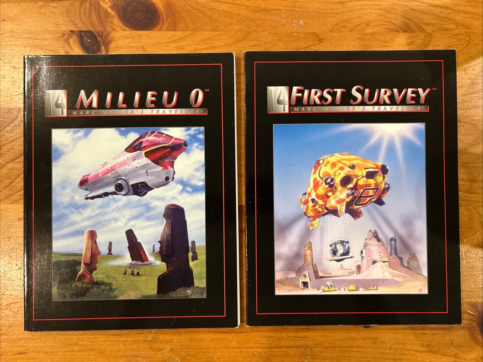 Marc Millers Traveller T4 -First Survey, Milieu-O 2x Issues 1996 Paperback VG+