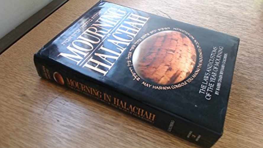 Mourning in Halachah – Hardcover, by Golgberg – Very Good b