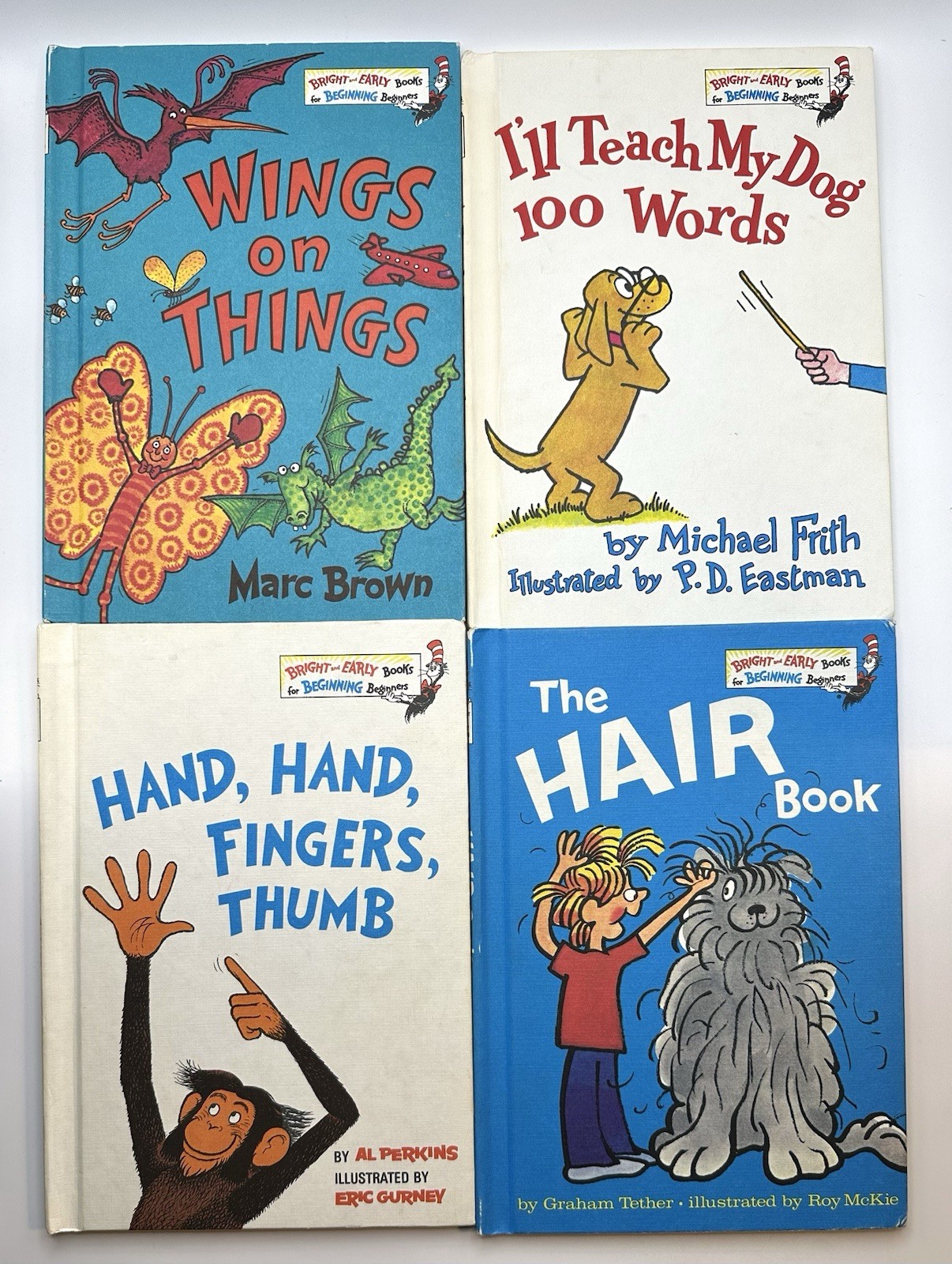 VINTAGE 1960’S-1970’S Dr Seuss Book Lot of 15 Bright & Early For Beginners
