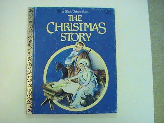 The Christmas Story 1952 Renewed 1980 Little Golden Book version “E” VG+