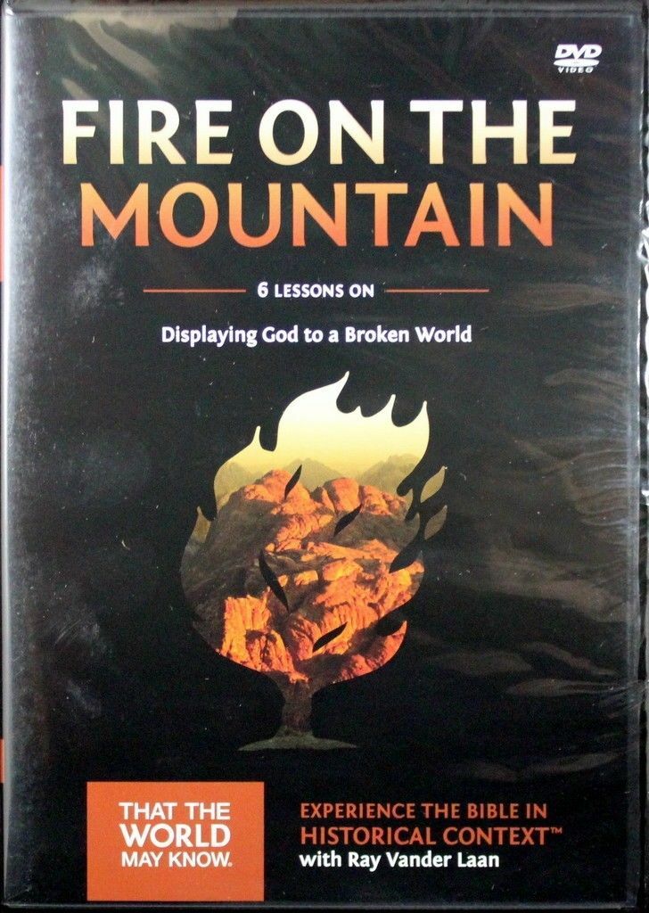 Faith Lessons Volume 9 Fire On The Mountain by Ray Vander Laan Six Lessons