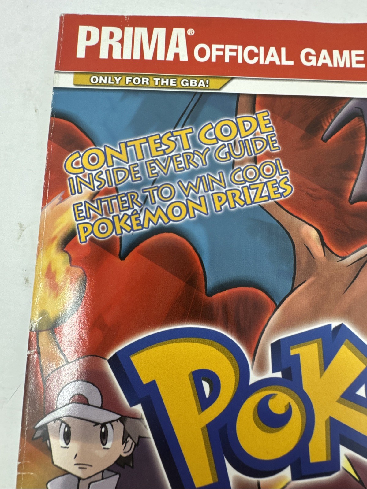 POKEMON LEAF GREEN AND FIRE RED PRIMA STRATEGY GUIDE BOOK *USED* RARE