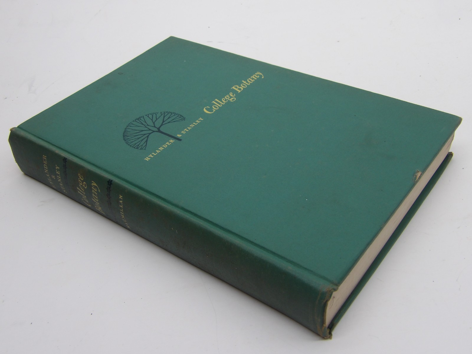 College Botany Hylander & Stanley Hardback Book Vintage MacMillan 1949