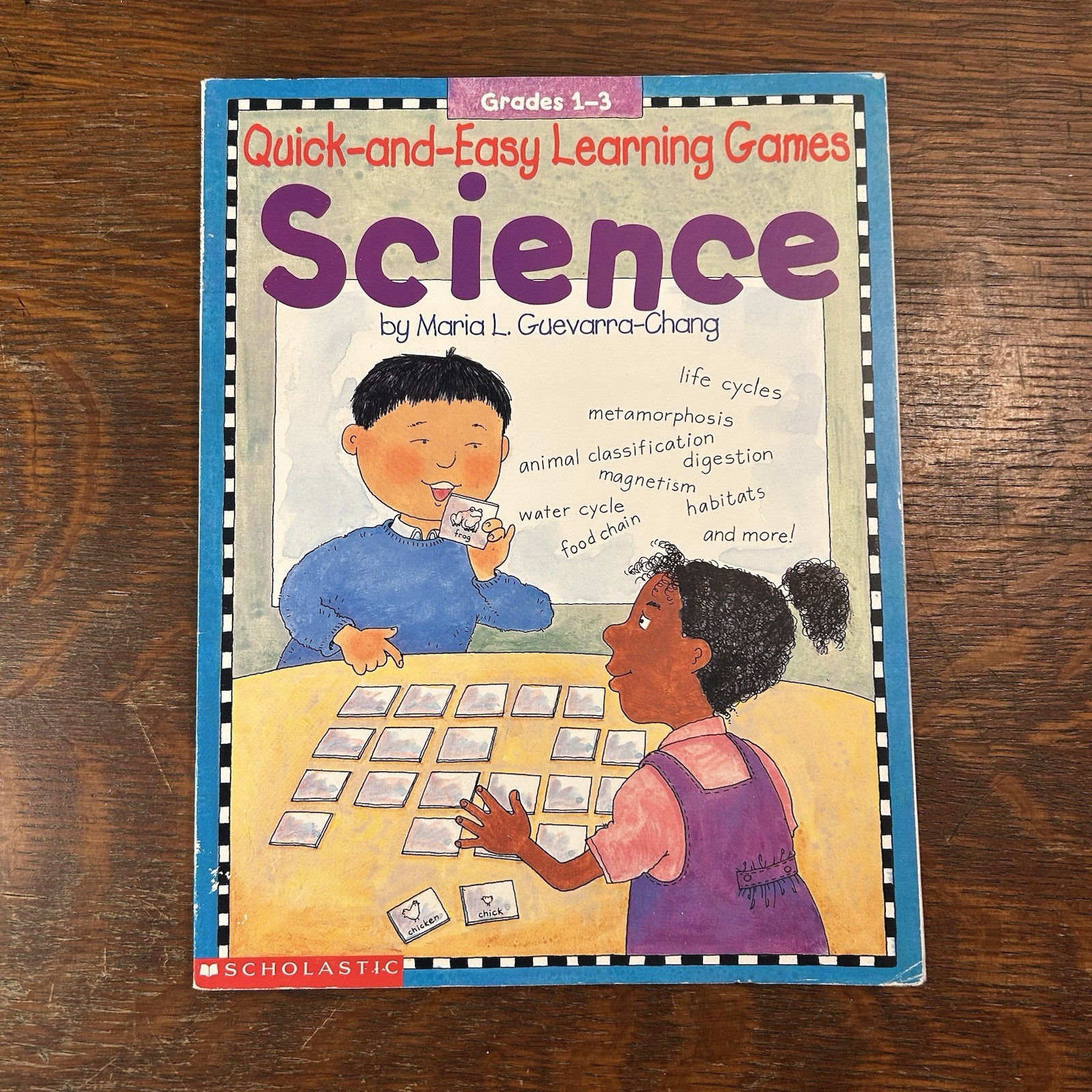 Science Learning Games Grades 1-3 Scholastic Teaching Book Teacher Resource