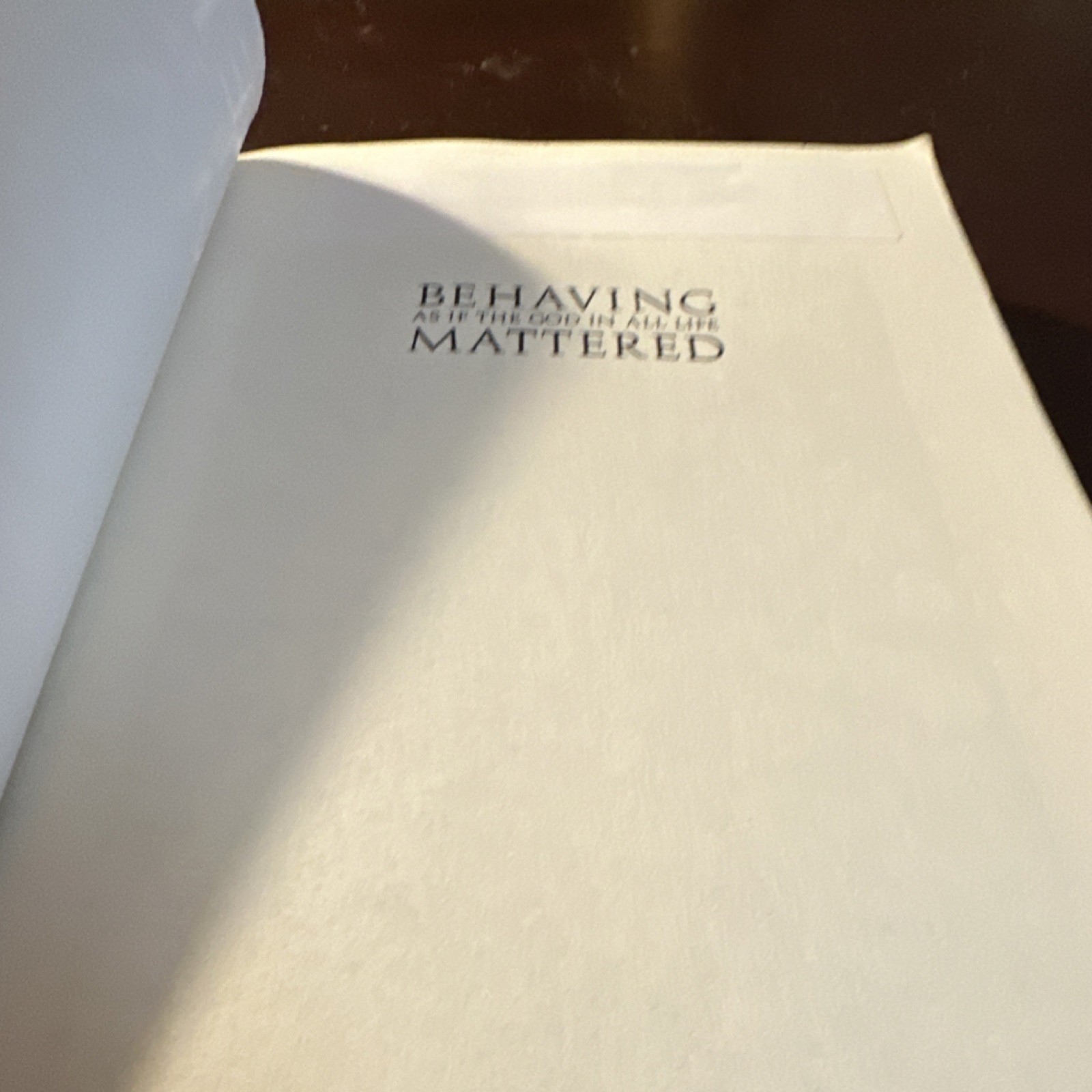 Behaving As If the God in All Life Mattered Machaelle Small Wright Paperback Re…
