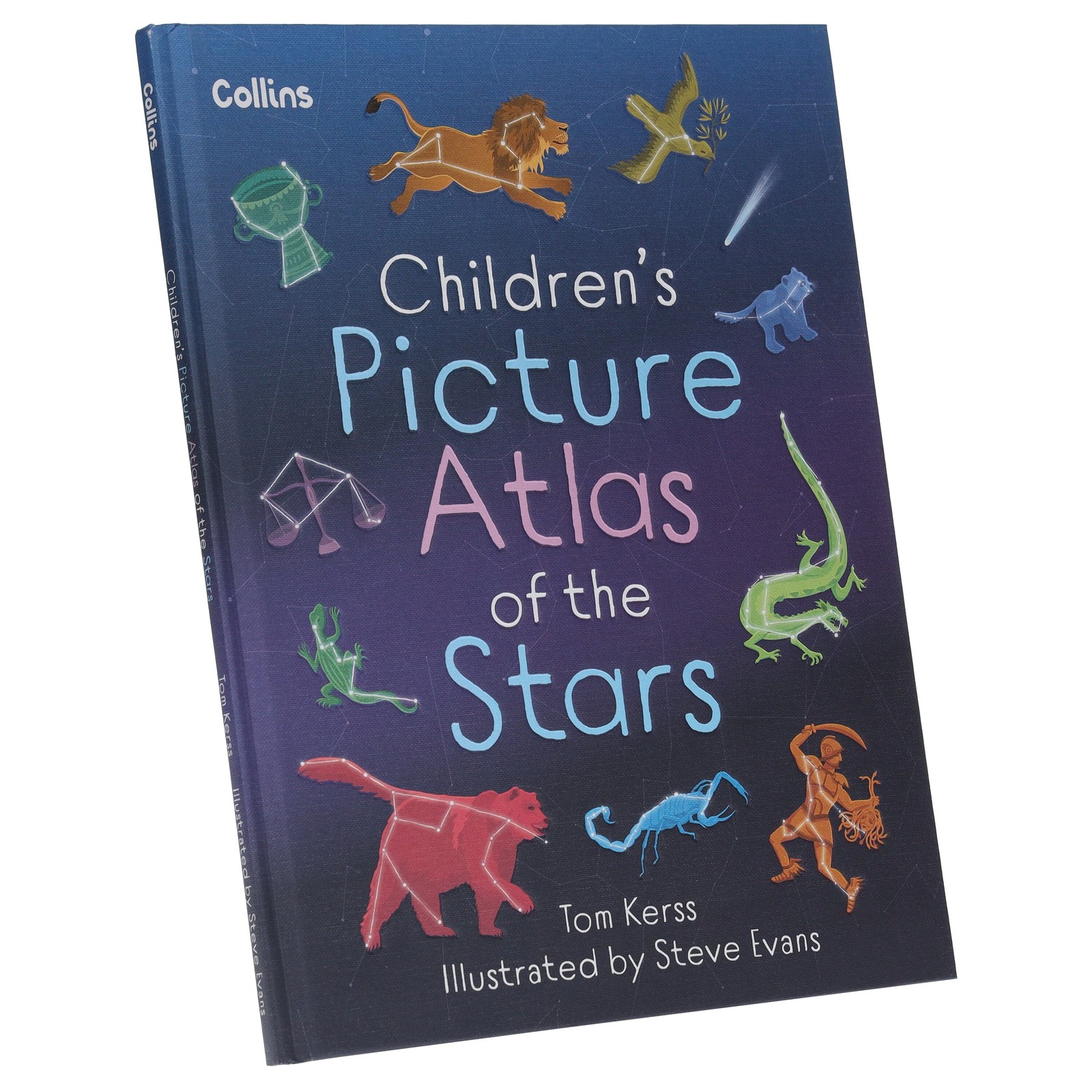 Children’s Picture Atlas of the Stars by Tom Kerss – Ages 7-9 – Hardback