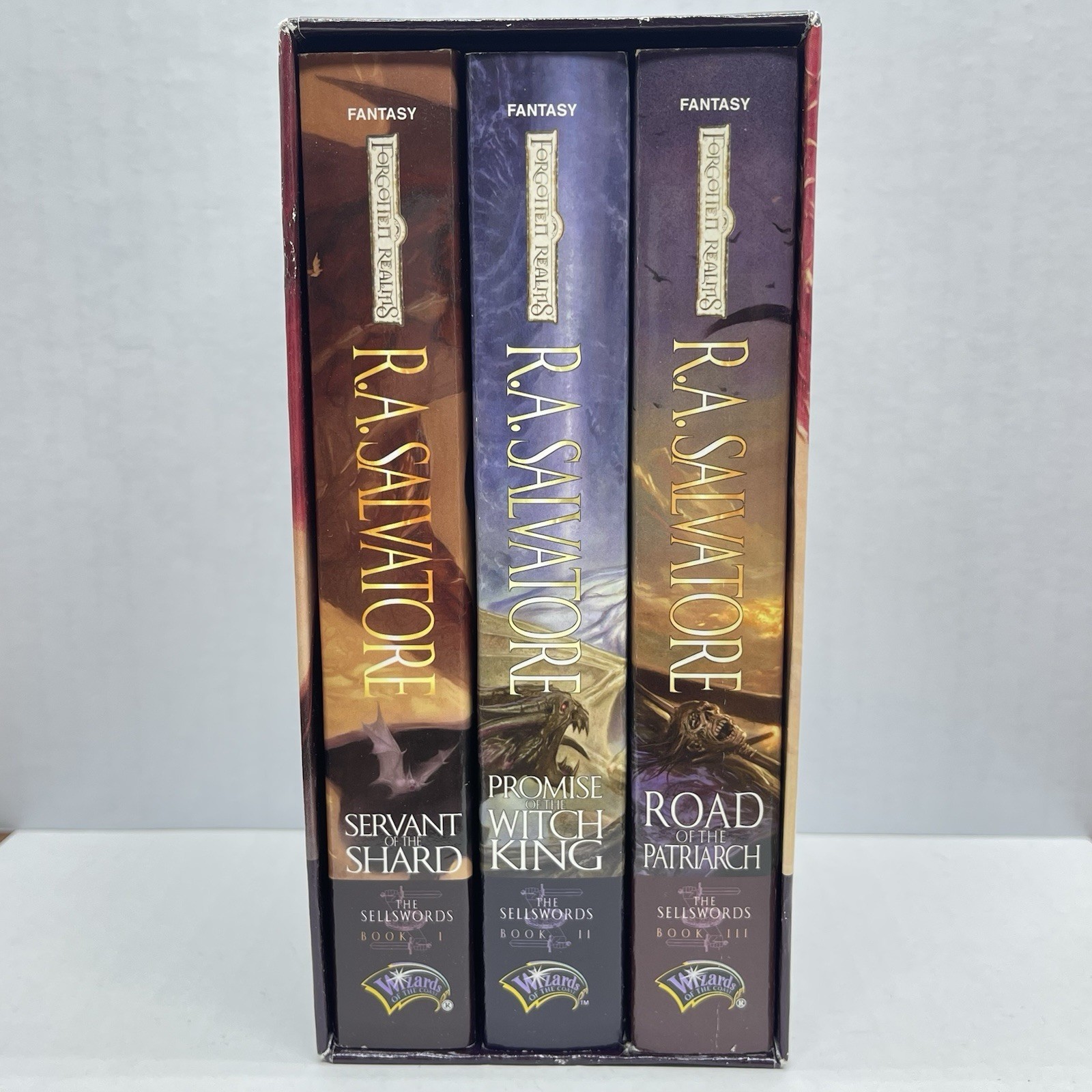 THE SELLSWORDS Trilogy by RA SALVATORE 3 Book Box Gift Set FORGOTTEN REALMS