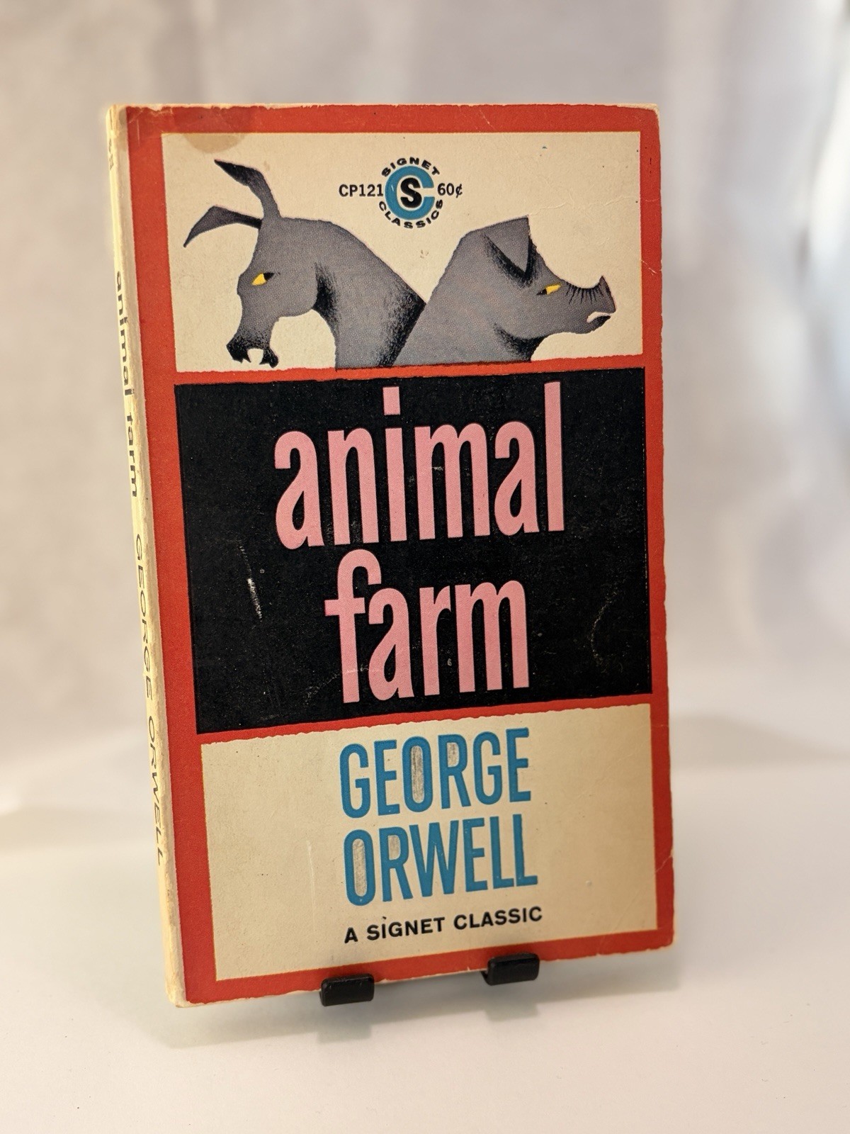 Vintage 1964 Animal Farm George Orwell Signet Classic Paperback CP121 VG