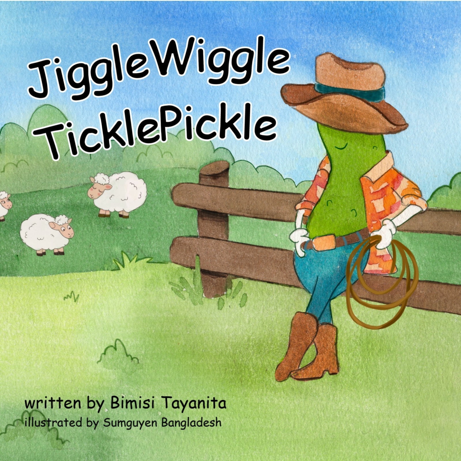 JiggleWiggleTicklePickle ~ Jiggle Wiggle Tickle Pickle ~ Hard Cover, Brand New
