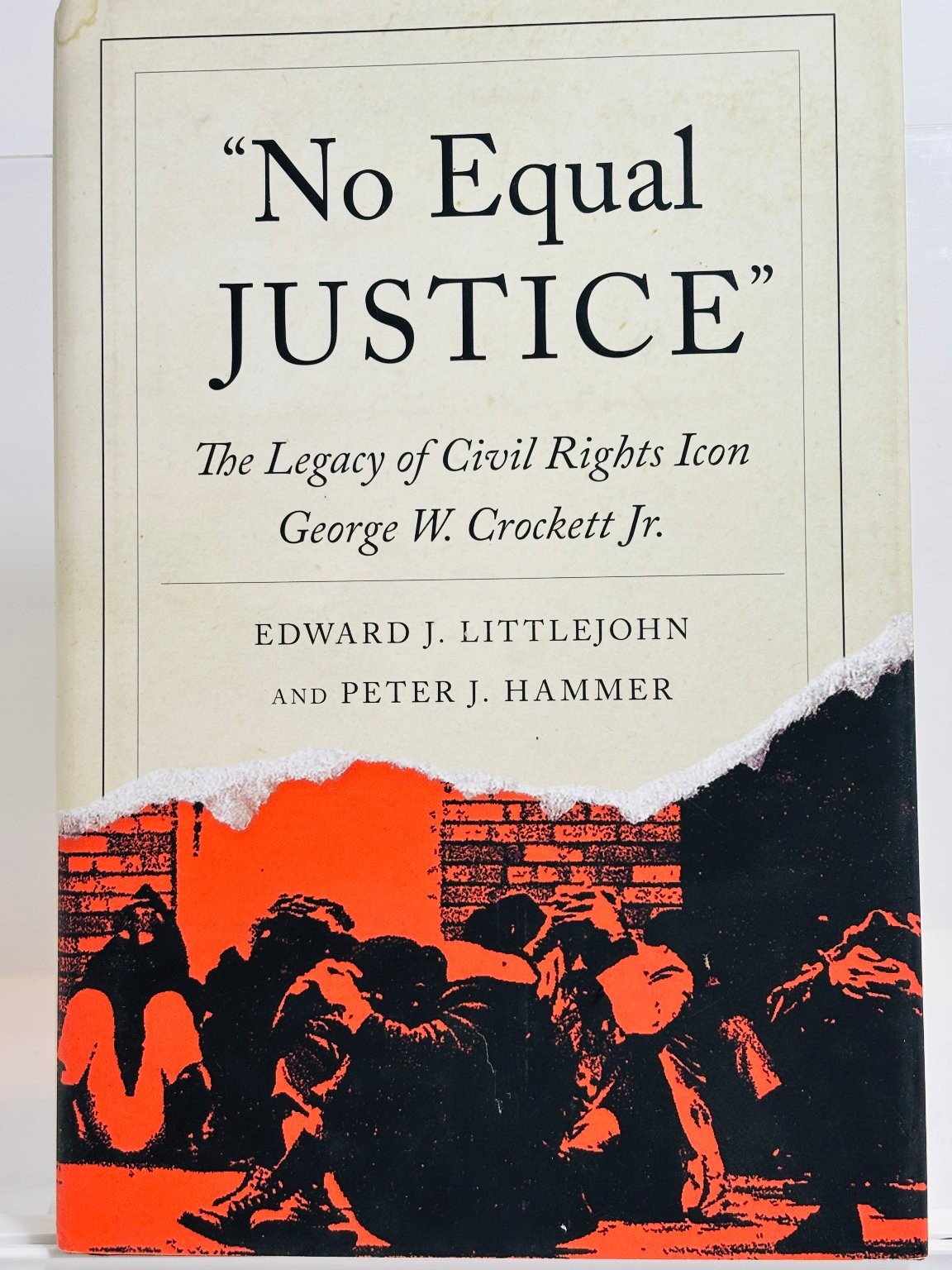 No Equal Justice Littlejohn Hammer 2022 Biography Civil Rights Hardback WSU