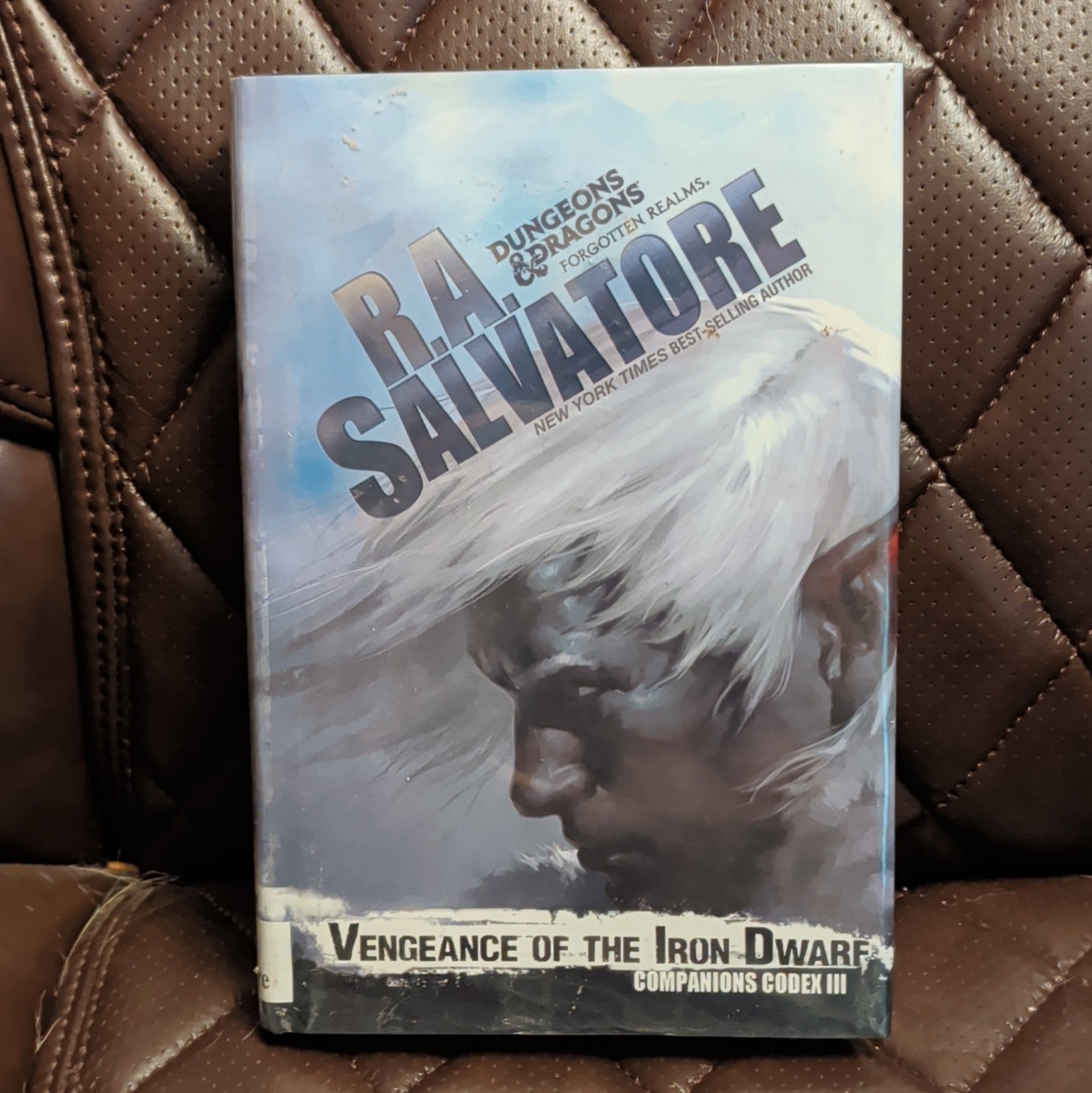 R.A. Salvatore Forgotten Realms Vengeance of the Iron Dwarf HC