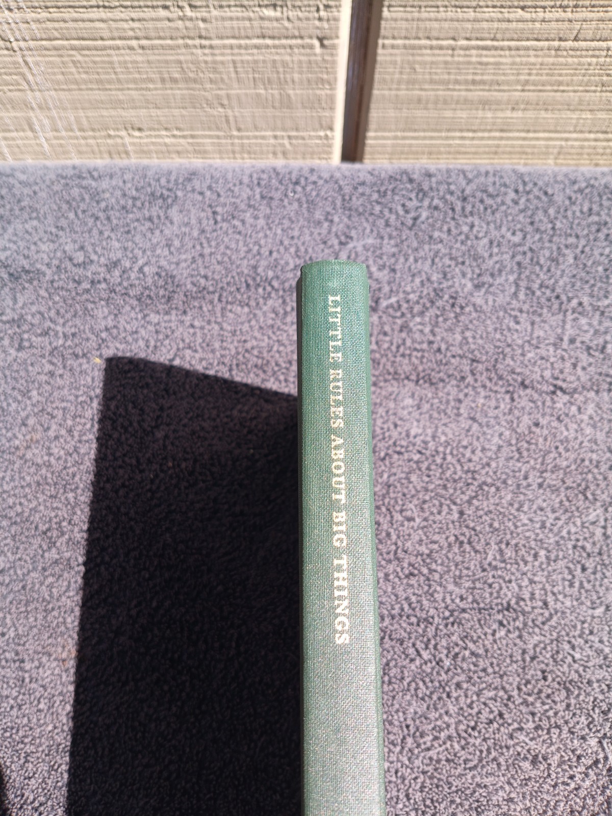 Little Rules About Big Things Collection of Essays Morgan Housel Investing VG