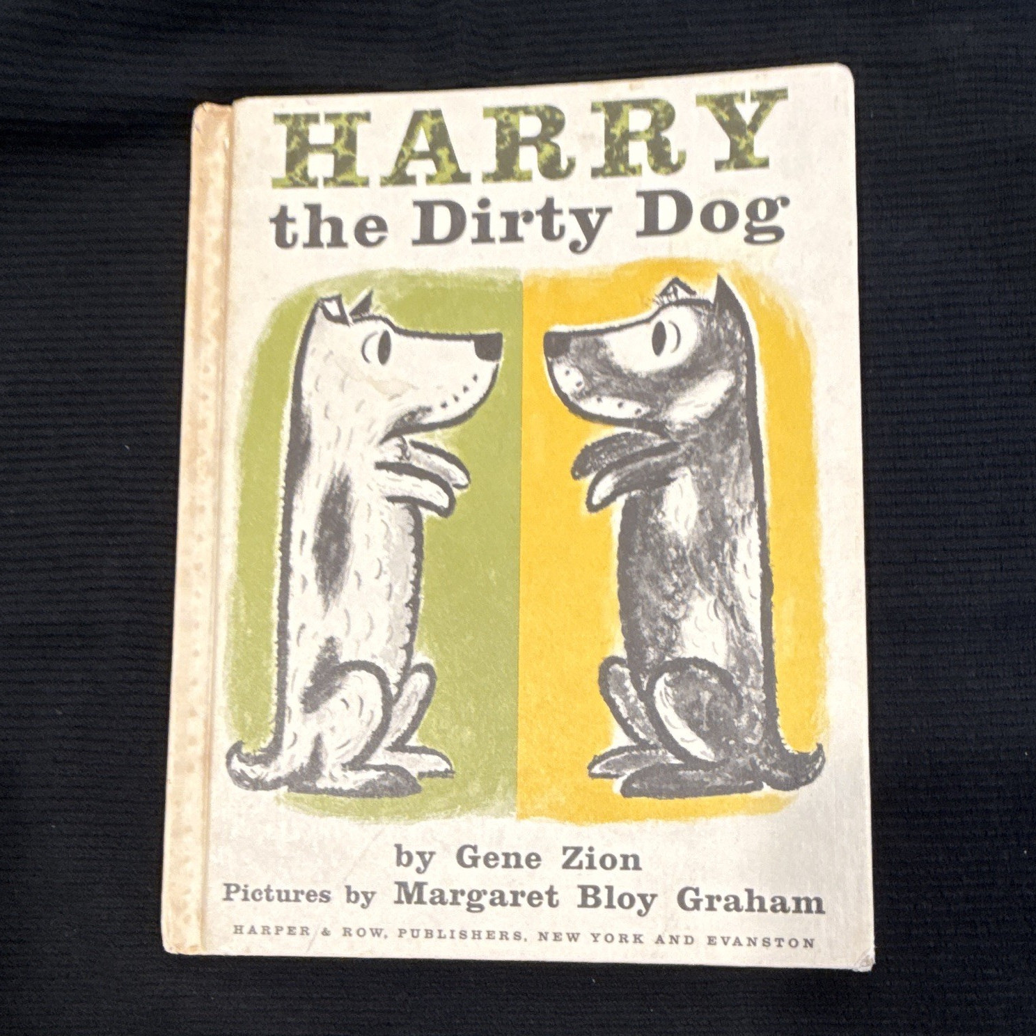 Weekly Reader Harry the Dirty Dog by Gene Zion HC Illustrated 1956