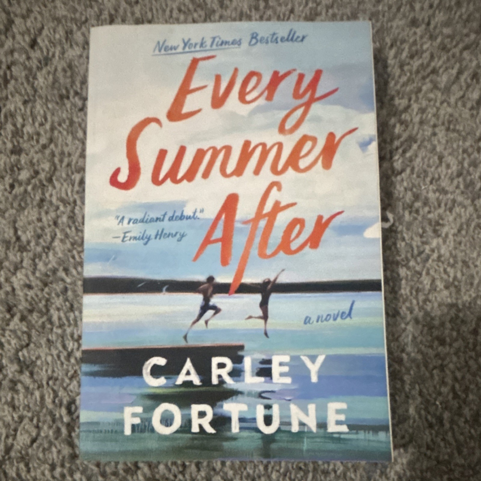 Carley Fortune Every Summer After, Paperback, Jove, Adult Romance Fiction