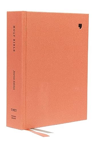 NET Bible, Journal Edition, Cloth over Board, Coral… by Thomas Nelson Hardback