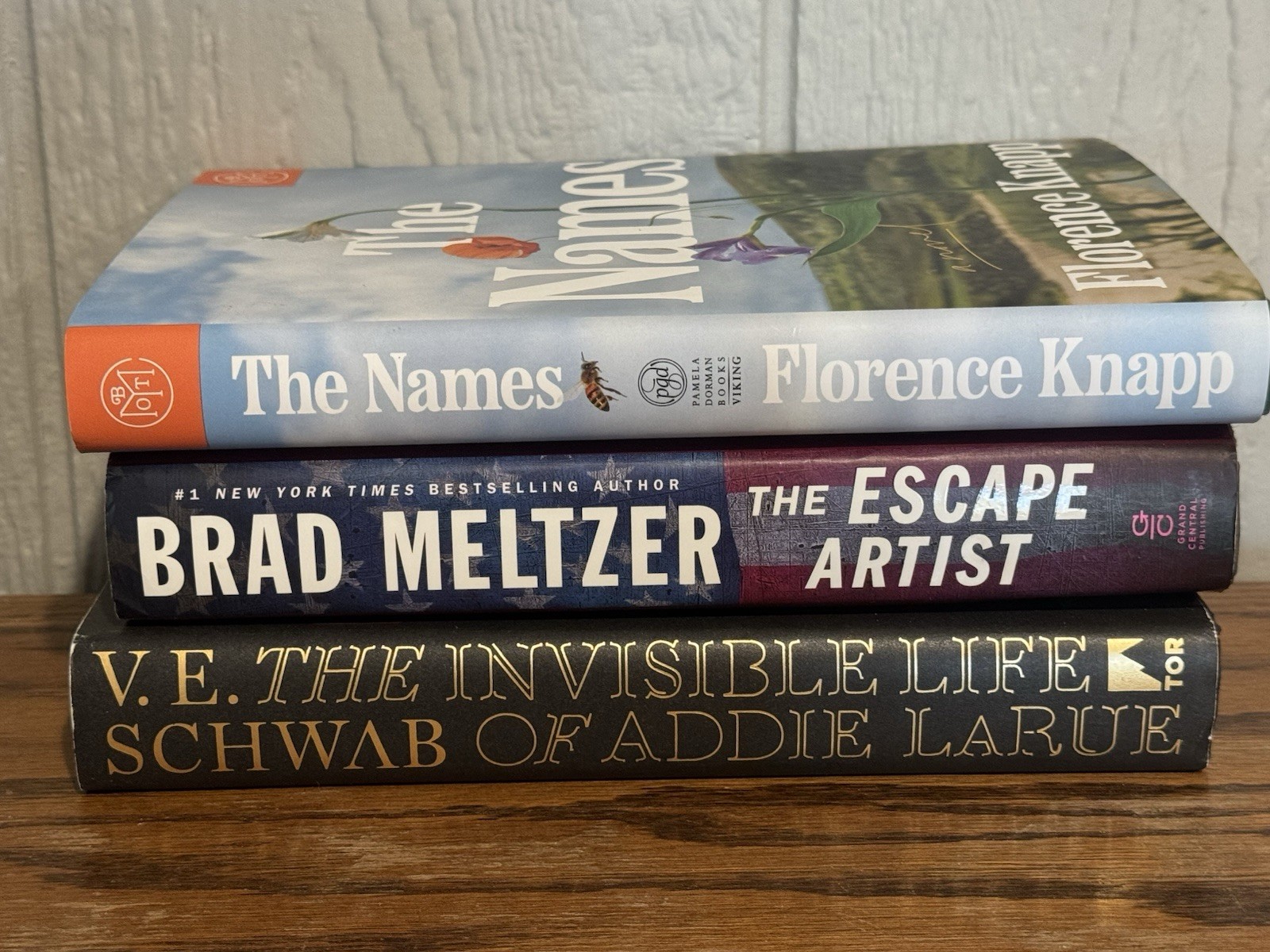 Lot Of 3 NYT Fiction Bestsellers, Hardcover, Schwab, Knapp, Meltzer