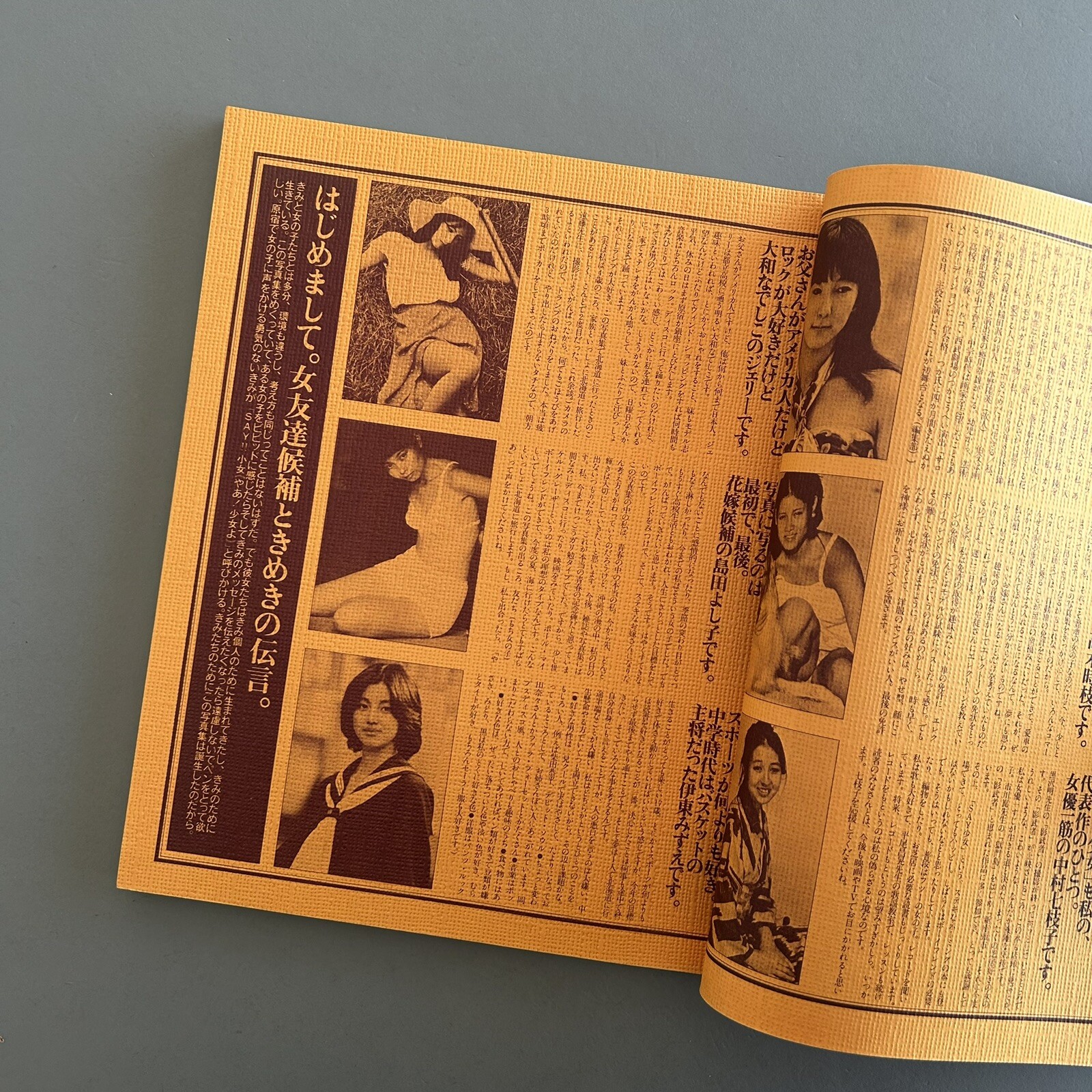 Japanese Rare Photo Book “Say Shoujo” Tadashi Endo (1980) 1970s Japanese culture