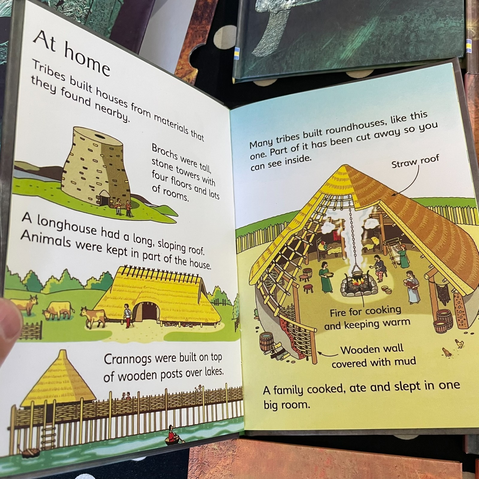 Usborne Beginners History 10-Volume Hardcover Box Set CELTS VIKINGS EGYPTIANS
