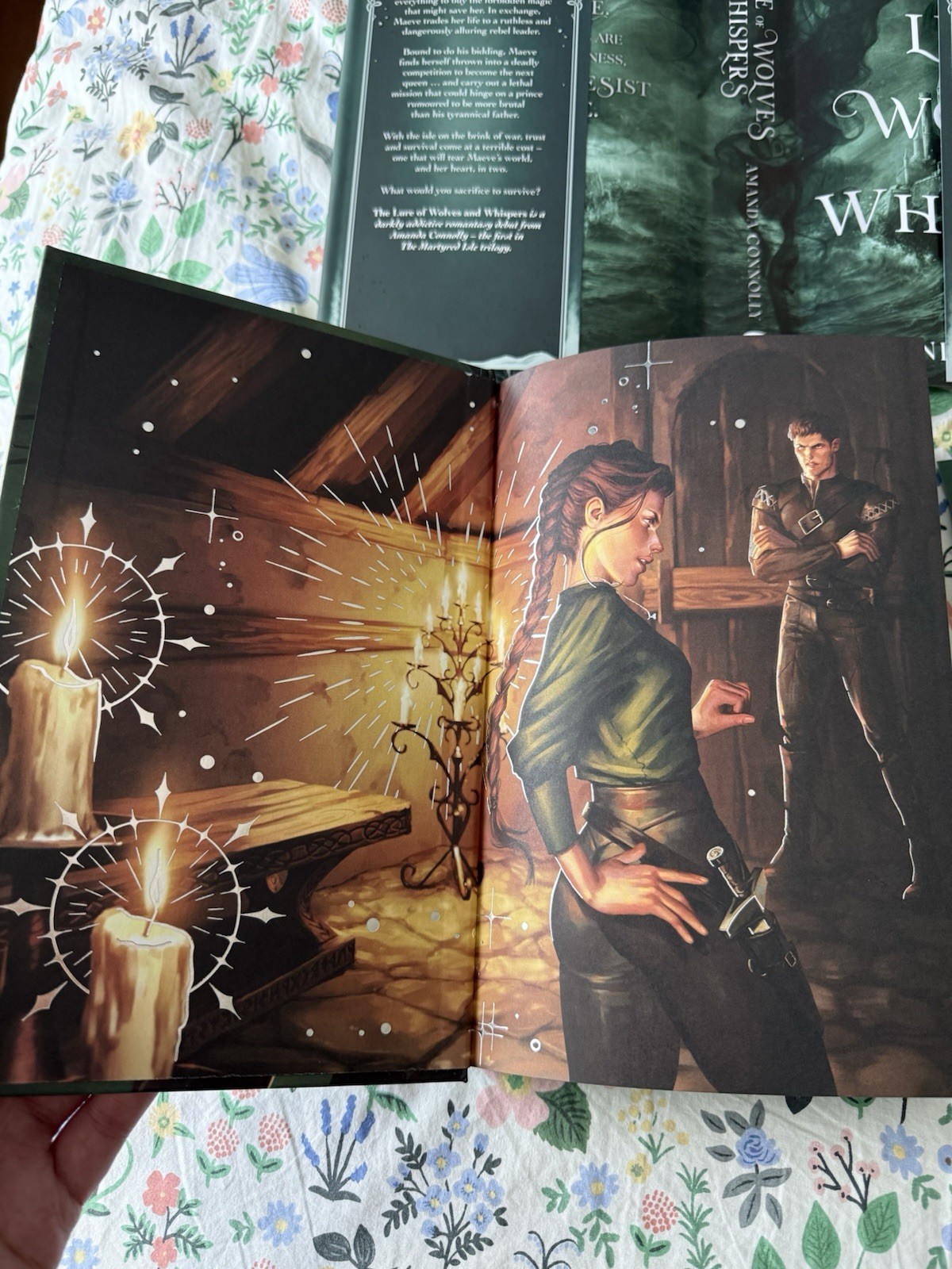 Fairyloot The Lure of Wolves and Whispers by Amanda Connolly Special Edition