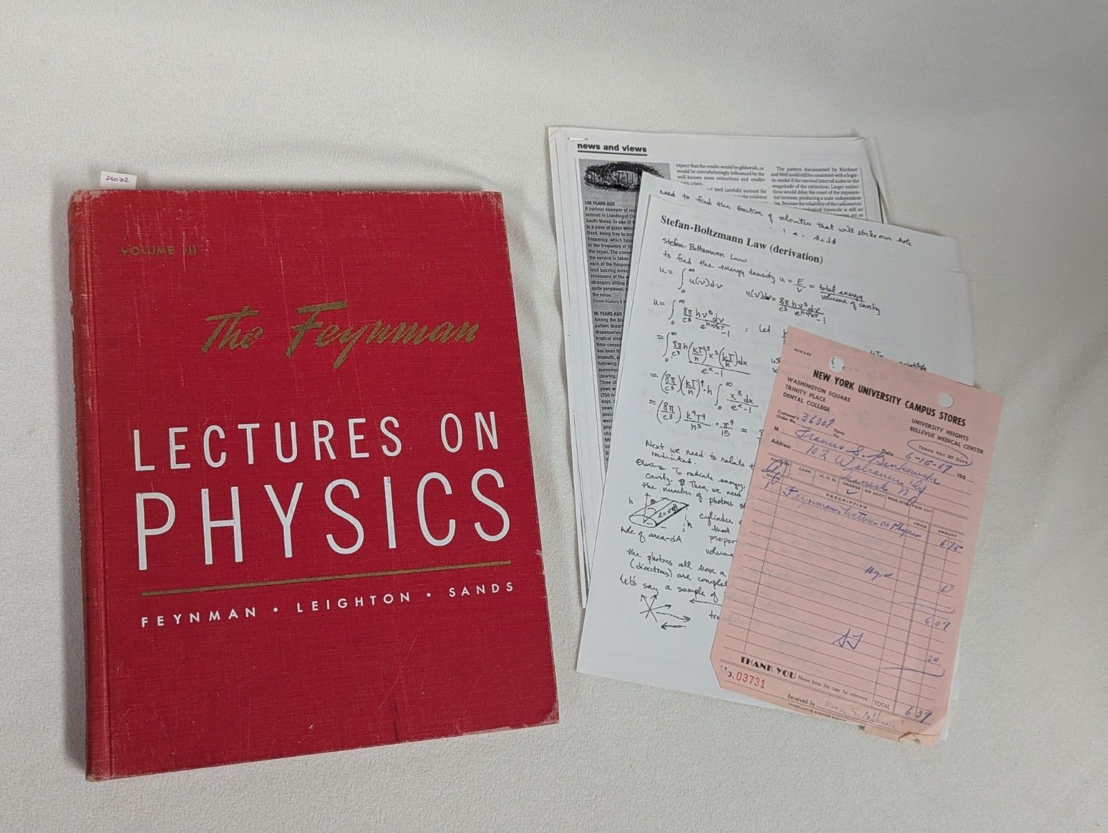 The Feynman Lectures on Physics ~ Richard Feynman ~ Vtg 1966 Hardcover 1st/3rd