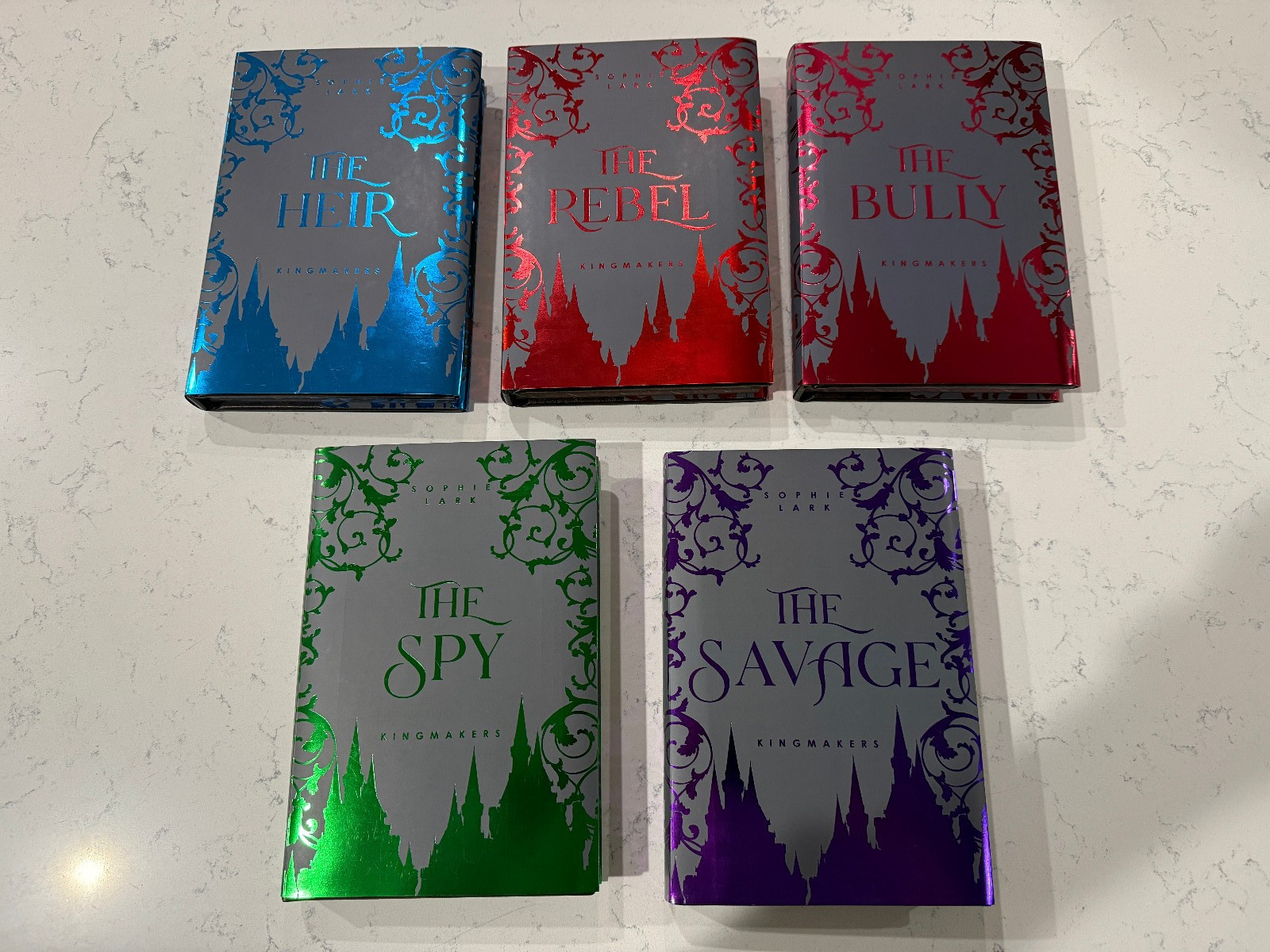 Kingmakers Series – Sophie Lark (Bookish Box Signed)