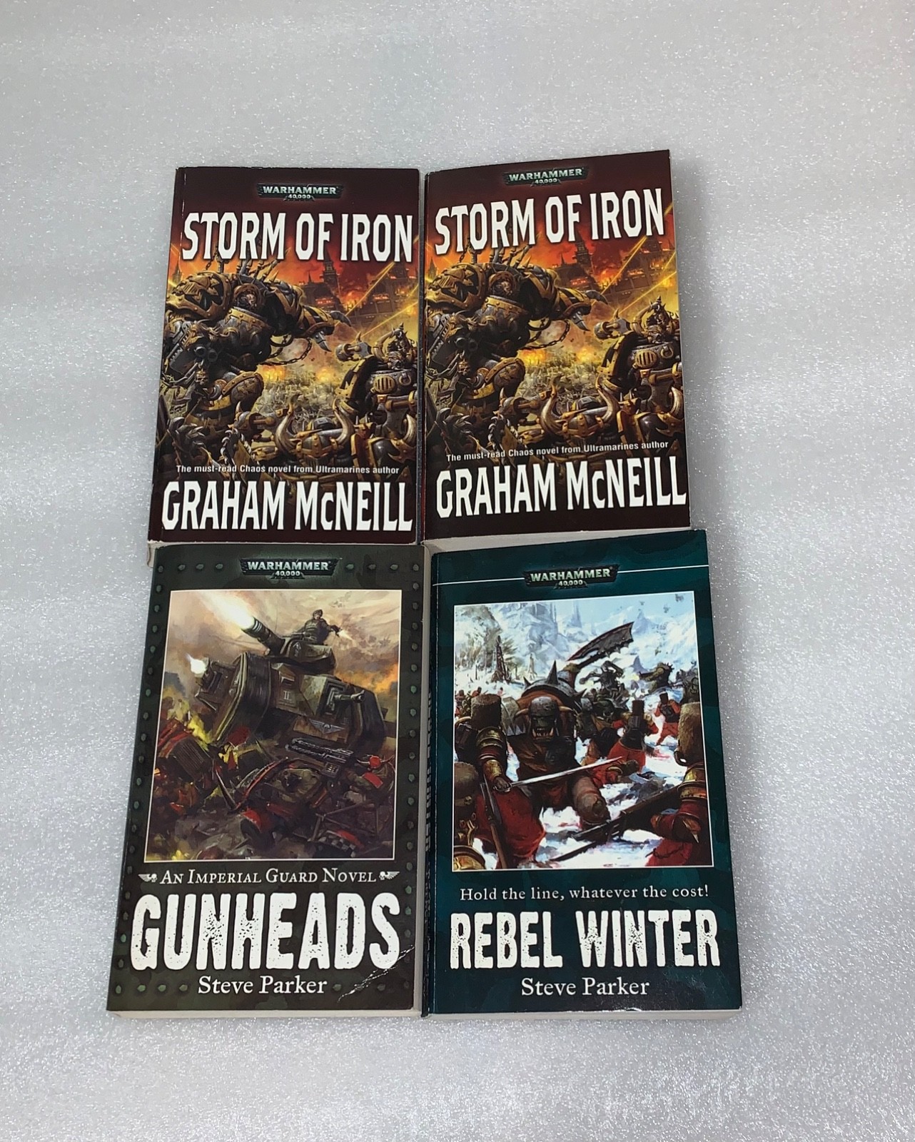 Warhammer 40k Lot by Graham McNeill & Steve Parker Paperbacks