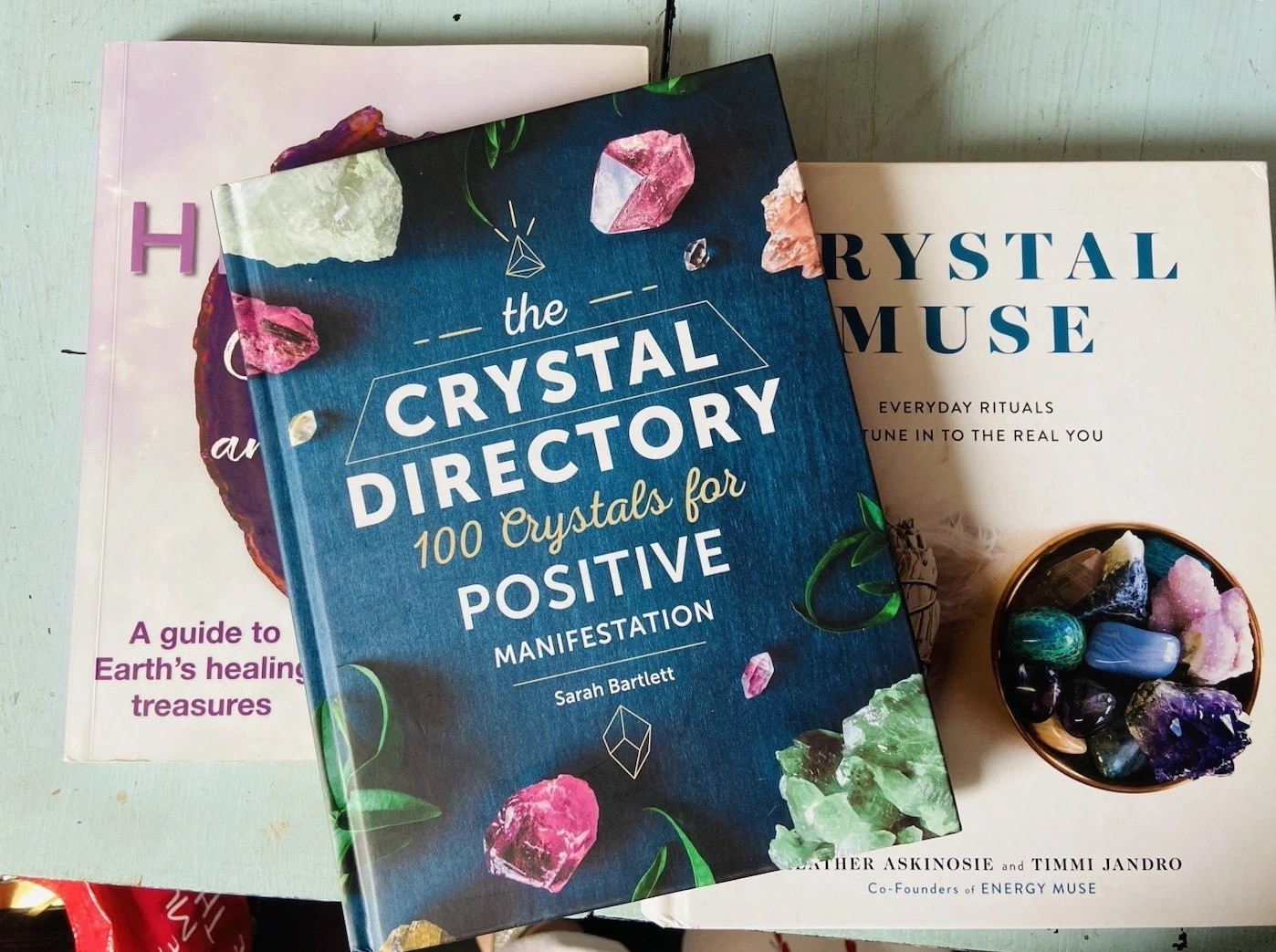 Crystals & Stones Identification & Manifestation Book Bundle