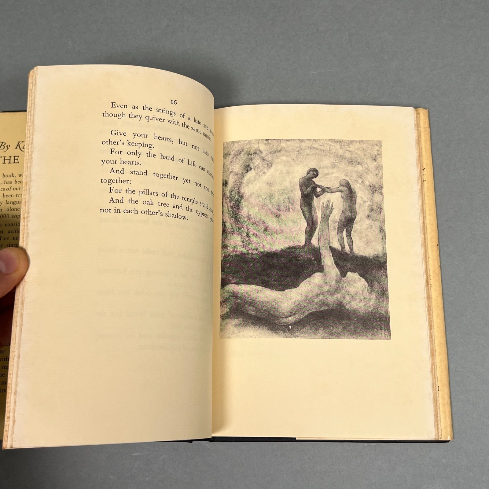 NICE 1965 Ed. The Prophet by Kahlil Gibran – HC Alfred A. Knopf – Vintage Book
