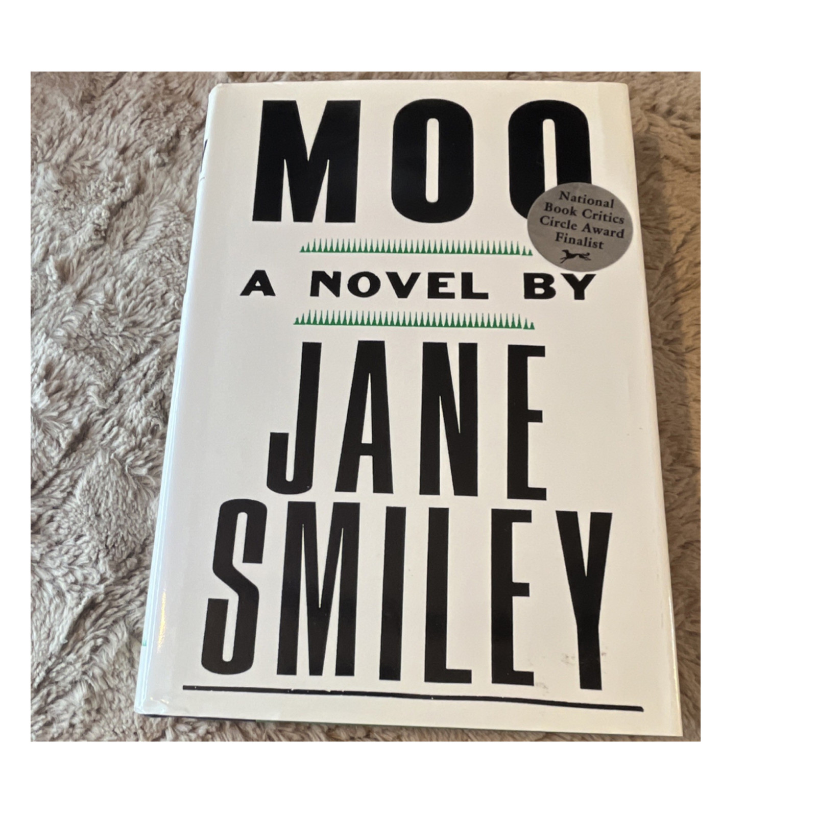 Alfred A. Knopf Moo by Jane Smiley, Hardcover 1995 1st Ed Signed Inscribed DJ