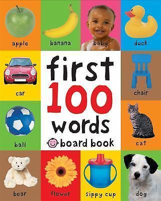 First 100 Ser.: First 100 Words : A Padded Board Book by Roger Priddy S52