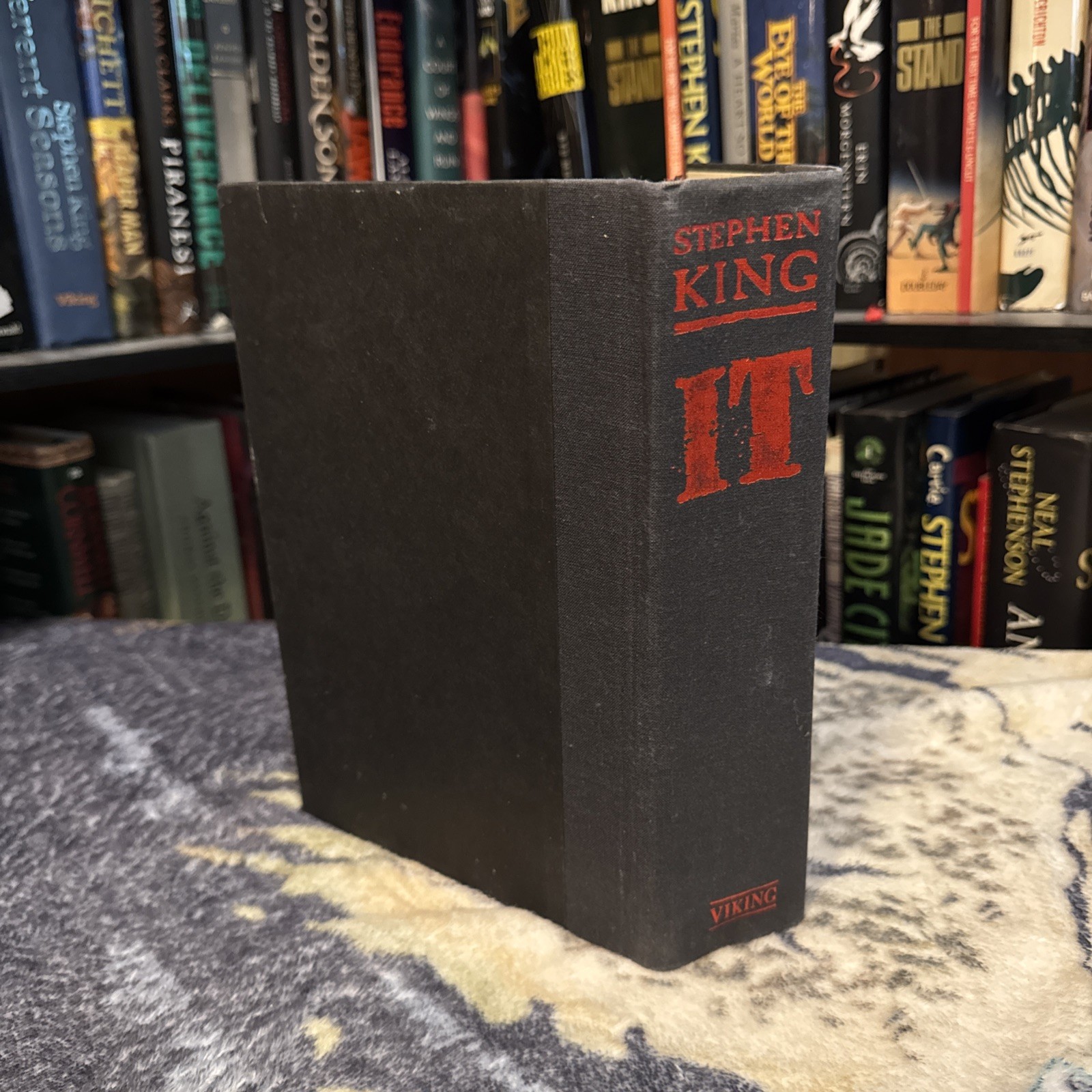 “It” by Stephen King (1986, Hardcover) First Edition/BCE Print, ROUGH Cond.