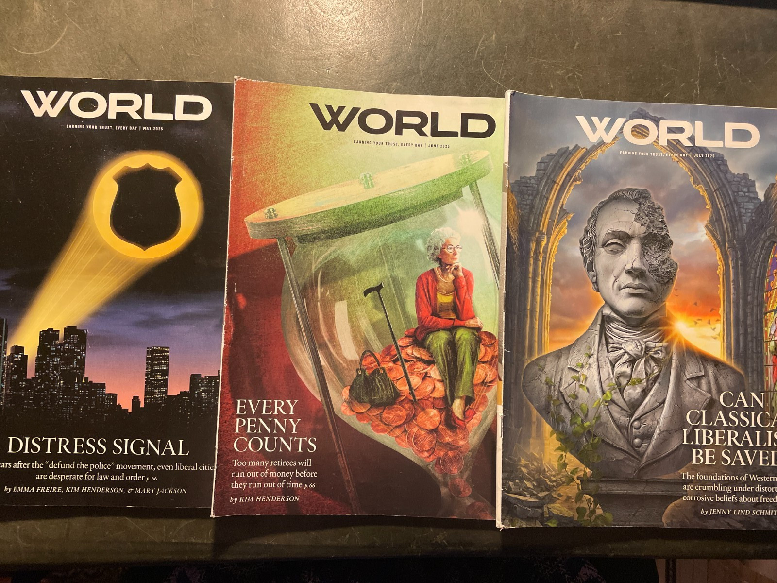 World Magazine May June July 2025 (Lot of 3)