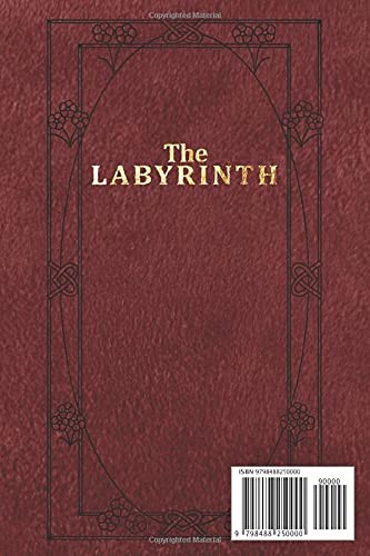 The Labyrinth Notebook: Little Red Book – 110 Pages, In Lines, 6 x 9