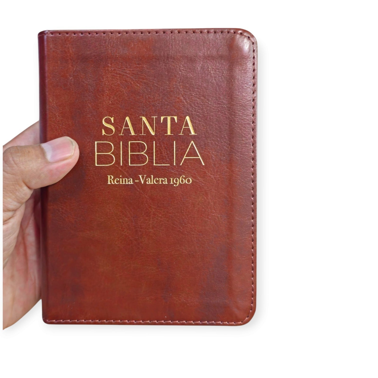 Biblia De Bolsillo Reina-Valera 1960 Imitación Piel Cafe