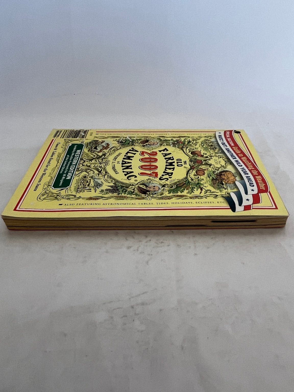 Old Farmer’s Almanac 2007 Robert B. Thomas Western Edition Weather Forecasts