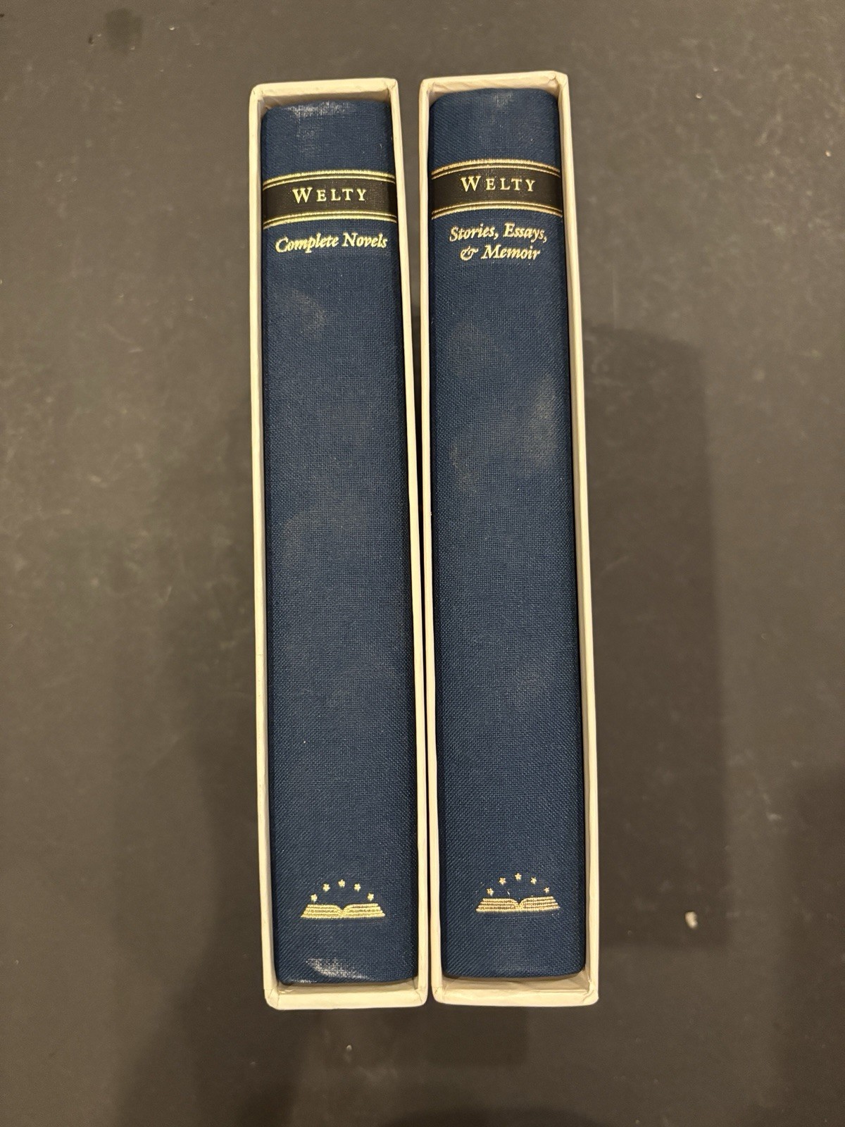 The Library of America Welty Lot Of 2 Hardcover w/Slipcover – EUC- Free Shipping