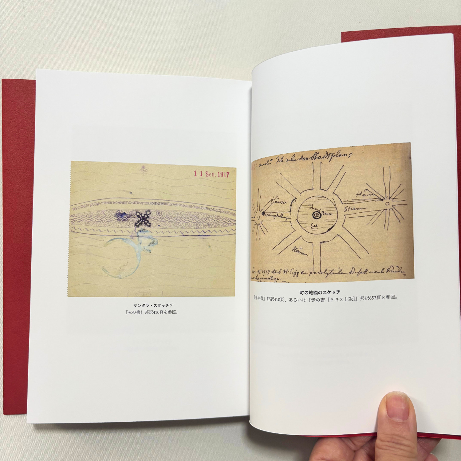 C.G. Jung The Red Book Liber Novus Plates & Illustrations | Rare Psychology Jap
