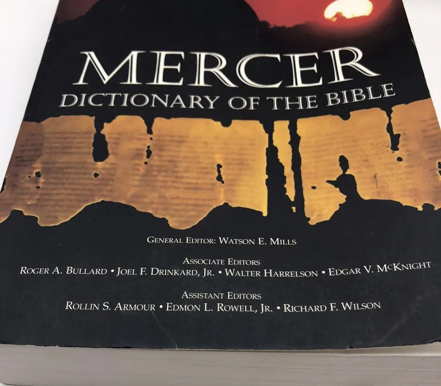 Mercer Dictionary of the Bible University Press Highlights Within Text PB Study