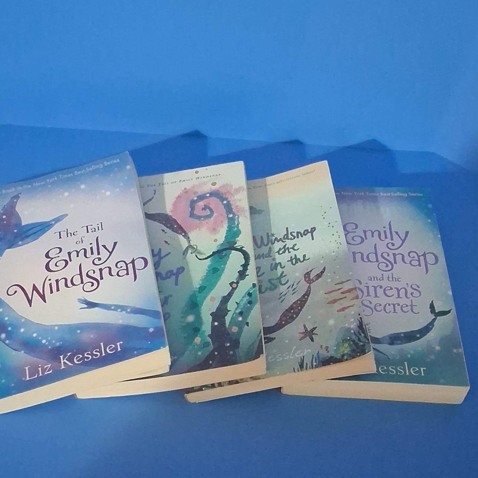Liz Kessler Emily Windsnap Ser. Paperback Lot 4 Mermaids Ages 9-12