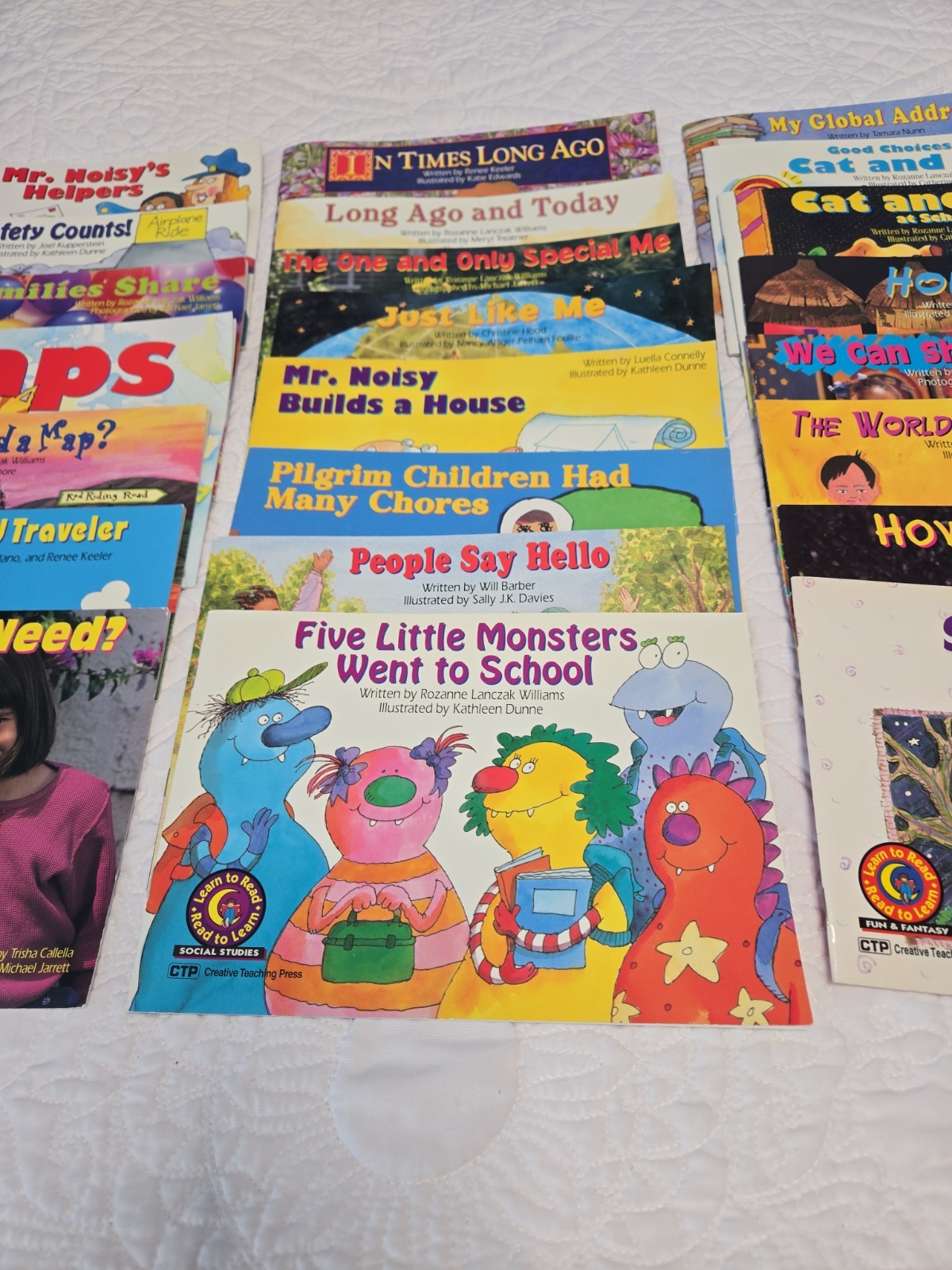 22Lot CTP Emergent Readers Creative Teaching Press Social Studies K-1st 1&2
