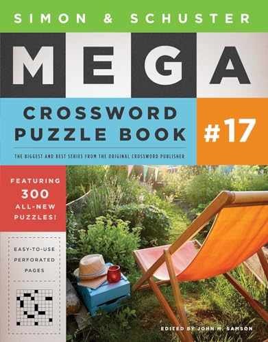 Simon & Schuster Mega Crossword – Paperback, by Samson John M. – Acceptable p