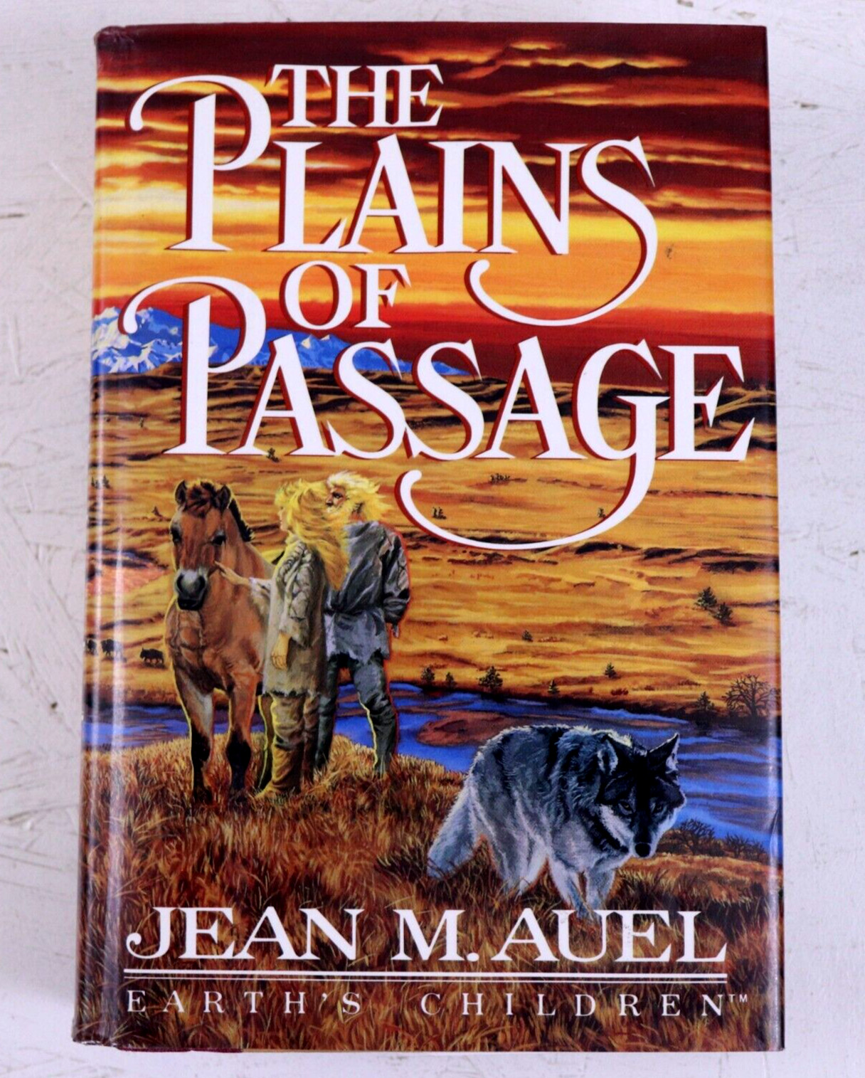 Earth’s Children Ser.: The Plains of Passage by Jean M. Auel (1990, Hardcover DJ