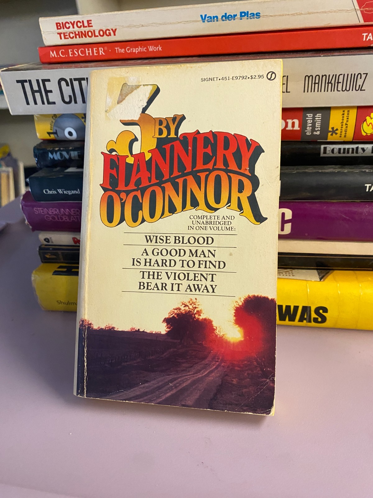 THREE BY FLANNERY O’CONNOR – Flannery O’Connor (Signet/New American Library)