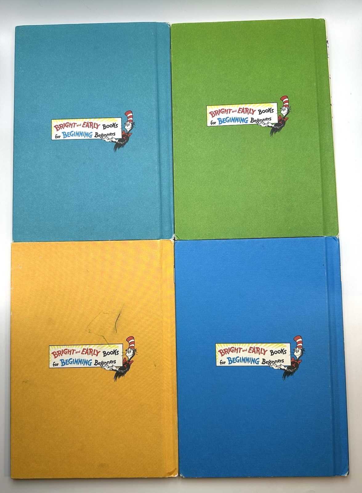 VINTAGE 1960’S-1970’S Dr Seuss Book Lot of 15 Bright & Early For Beginners