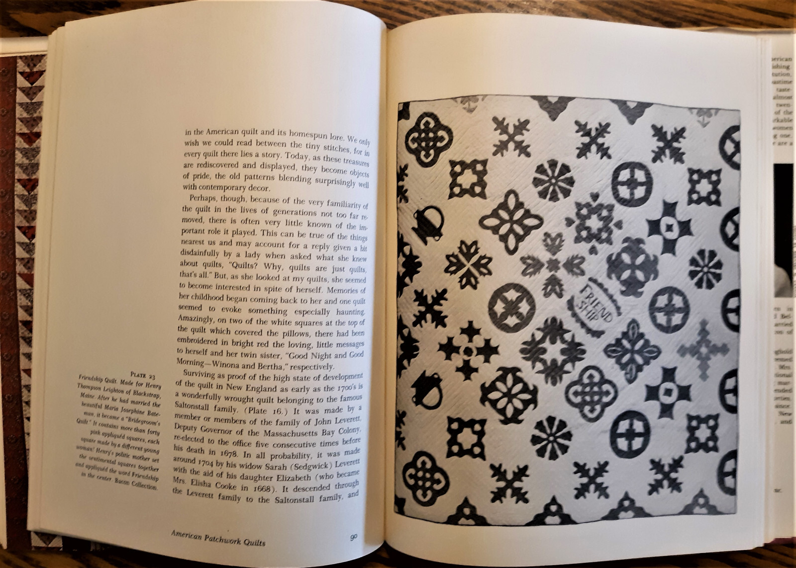 American Patchwork Quilts By Lenice Ingram Bacon Illustrated, 190 Pages BK1