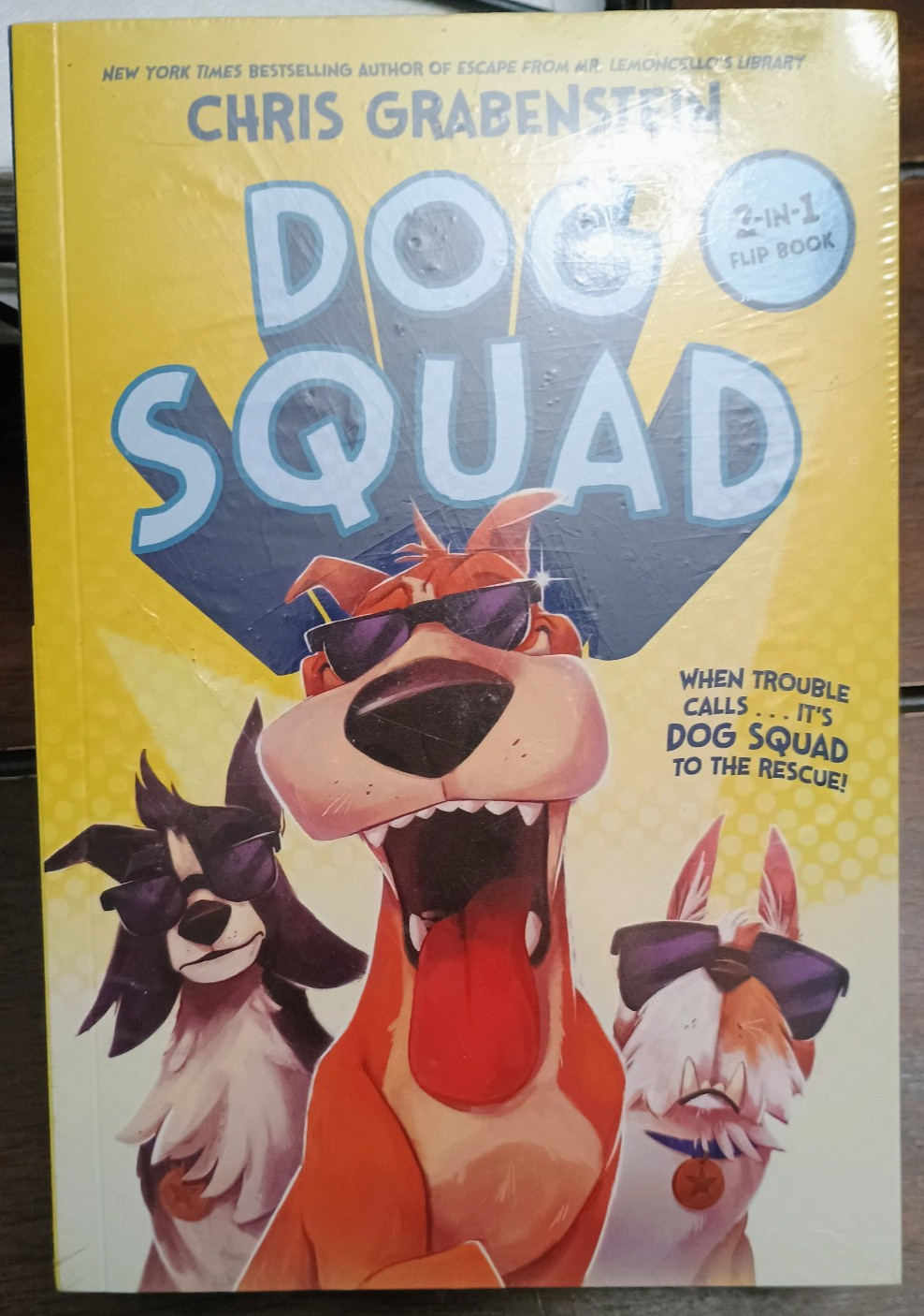 Dog Squad 2-In-1 Flip Book-Dog Squad 2 Cat Crew-Chris Grabenstein